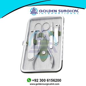 Kit de Pedicura Portátil, Kit de Cortaúñas, Set de Manicura 10 en 1, Kit de Cuidado de Uñas para Hombres y Mujeres, Acero Inoxidable - Product Image 2