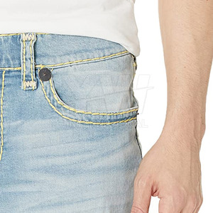 Shorts en jean de qualité supérieure, design décontracté, coupe ample, pour les acheteurs internationaux - Product Image 4