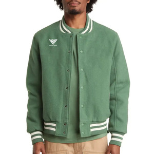 OEM Chenille Embroidery <b>Men's</b> College Varisty <b>jacket</b> <b>For</b> <b>Men</b> and Custom Logo Quick Dry Lightweight Leather Varsity <b>Jacket</b> - Product Image 1