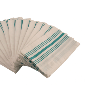 100% Cotton Bistro Napkin-Quick-Dry Sustainable Olive Green Woven for Home Use - Product Image 1