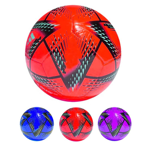 Mejor Venta de tendencia de alta calidad del balón de fútbol de tamaño personalizado Venta caliente Material de cuero precio económico con excelente servicio OEM - Product Image 3