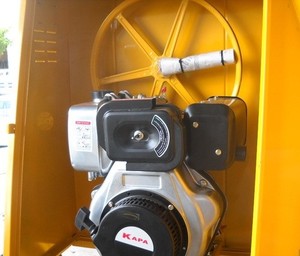 Bétonnière portable 350L, machine à mélanger le béton sur roues, équipement de chantier, bétonnière à vendre - Product Image 3