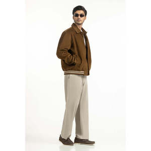 Chaquetas Casuales de Cuero Genuino para Otoño, Reversibles con Corduroy, Impermeables, Bordadas, MN-JKT-WS25-112, Corte Regular - Product Image 6