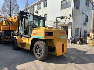 Uni Carriers 3 Ton Diesel Counterbalance Forklift 4X4 <b>Used</b> Outdoor Pavement Seated Operation - Product Image 5