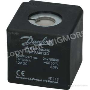 Bobine solénoïde Danfoss, AM012D, Bêche DIN, Pack multiple, 042N0848 - Product Image 2