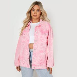 Primuim qualité femmes Vintage lavé Denim vestes haut court plus récent hiver épaissir chaud décontracté Style sportif longue longueur bouffée - Product Image 6