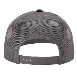 หมวกตาข่ายติดตามตกปลาสำหรับผู้ชายปรับขนาดได้5แผงสำหรับเล่นเบสบอลใส่ปั่นจักรยาน - Product Image 3