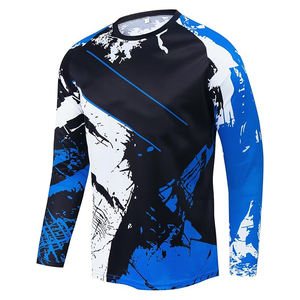 Chemises élégantes d'équipe de course, maillots de moto imprimés personnalisés pour les courses en plein air et les vêtements de sport utilisés par des industries incroyables - Product Image 1