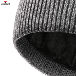 High Quality Custom Cotton Sportswear <b>Beanie</b> Hats with 3D Embroidery Breathable & <b>Waterproof</b> Winter <b>Beanies</b> for Unisex Adults - Product Image 6