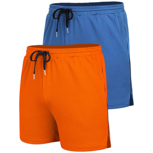 Shorts pour hommes de haute qualité, taille élastique unie, écologiques, imperméables, respirants, vêtements de plage, sport, course à pied, service OEM - Product Image 4