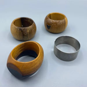 แหวนผ้าเช็ดปากหวายสุดเก๋ สร้างประสบการณ์การรับประทานอาหารที่หรูหรา ตกแต่งโต๊ะด้วยวัสดุหวาย - Product Image 1