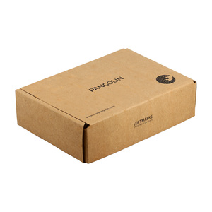 Boîtes en papier kraft biodégradable écologique personnalisé emballage en carton pliable pour l'expédition de vêtements éponge de stratification mate - Product Image 6