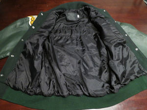 Veste universitaire pour homme personnalisable, en toile de haute qualité, col montant, différentes tailles pour l'hiver, veste de rue - Product Image 6