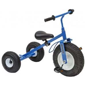 (Blue) Tricycle robuste pour enfants 1500 Speedway avec pneus pneumatiques - Product Image 1