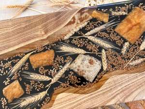 Offre spéciale, grand plateau d'art en résine fait à la main, décoration de table basse de qualité personnalisée pour le mariage, meilleur prix - Product Image 6