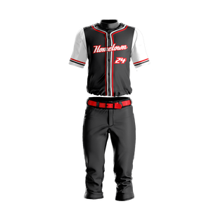 ชุดเครื่องแบบเบสบอลผ้าโพลีเอสเตอร์100% สำหรับผู้ชายชุดเสื้อซอฟต์บอลสำหรับเล่นเบสบอลของคุณเอง - Product Image 3