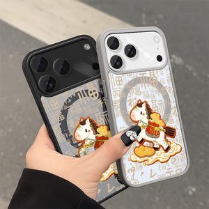 Custodia per iPhone 11 a 17 Pro Max in TPU morbido con design a fiori bianchi, stile Cavallo Portafortuna, unisex - Product Image 3