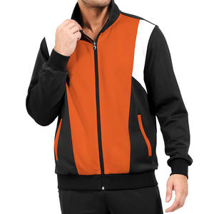 Vêtements d'entraînement à fermeture éclair, vêtements de sport sur mesure des fabricants, survêtement de sport, grande taille, ensembles de survêtements de jogging pour hommes - Product Image 6