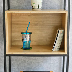 Estante Decorativo de 5 Niveles KTB68154, 60x40x200cm, Tipo Vertical con Marco de Hierro para Sala de Estar, Material de Madera Contrachapada - Product Image 5