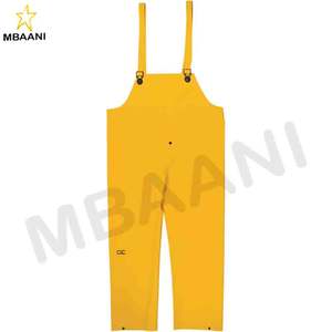 Traje Impermeable de 3 Piezas para Hombre, Resistente, Color Amarillo - Product Image 3