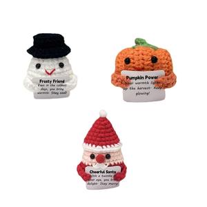 Muñeca de Ganchillo en Oferta, Energía Positiva para Apoyo Emocional y Alivio del Estrés - Product Image 4