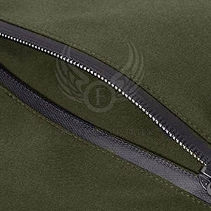 เสื้อแจ็กเก็ตบอมเบอร์ผู้ชายที่ออกแบบมาเพื่อให้ดูทันสมัยสวมใส่สบายเหมาะสำหรับนอกสถานที่แบบลำลอง - Product Image 4