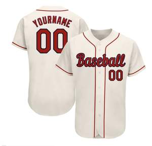 Maillot de baseball personnaliser 7V7 entraînement uniforme de baseball et de softball avec numéro de nom d'équipe personnalisé avec quantité minimale de commande bas - Product Image 5