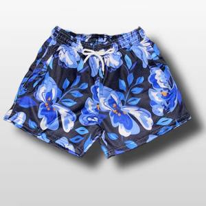 Short de basket-ball de football de conception personnalisée OEM Short de plage basique décontracté Short en maille à taille élastique imprimé pour homme - Product Image 5