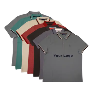 Camisa Clásica para Hombre, Corte Slim Fit, Antiarrugas, Tejida, 100% Algodón, con Bolsillo, Manga Corta, Transpirable, Ropa Casual para Verano - Product Image 1