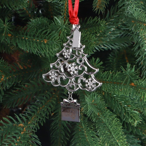 Sculpture décorative d'arbre antique avec base en bois, accent fabriqué en aluminium pour la célébration de mariage à la maison moderne et les arbres de fête - Product Image 2