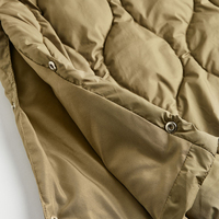 Chaleco Acolchado sin Mangas de Algodón con Camuflaje, Chaqueta de Invierno Tejida, Ropa Urbana, Fabricación Personalizada para Adultos
