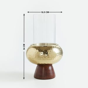 เชิงเทียนแสงเทียนโลหะแฟนซีตกแต่งบ้านหรูหรา - Product Image 3