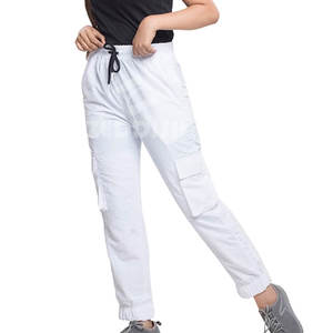 Meilleure vente de pantalons pour femmes à séchage rapide sur mesure Service OEM avec taille élastique avant plat Style d'été au meilleur prix! - Product Image 4