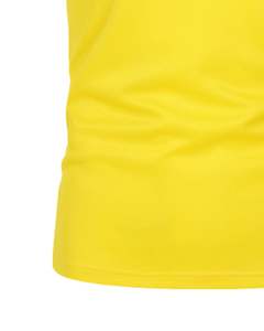 Camiseta Polo Amarillo Brillante Personalizada para Hombre, Transpirable, de Algodón y Poliéster, Manga Corta, Logotipo Personalizado, Uniforme Corporativo Informal - Product Image 6