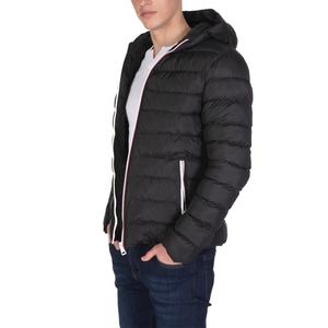 Veste matelassée personnalisée pour hommes avec capuche nouveau design veste légère d'hiver grande taille imperméable et respirant fermeture à glissière en cuir de vache - Product Image 4