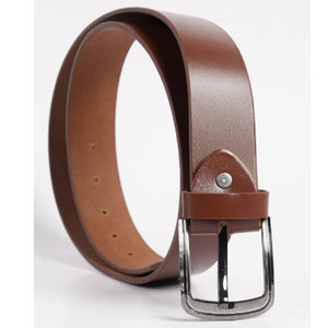 เข็มขัดหนังสำหรับผู้ชายเข็มขัดหนังแฟชั่นตามสั่ง - Product Image 4