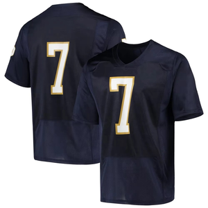 Camiseta de Fútbol Americano de Moda Urbana, 100% Poliéster, Sublimación, Personalizada con Nombre y Número de Equipo - Product Image 1