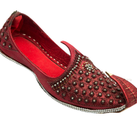 VENTE CHAUDE TOP QUALITÉ TRADITIONNELLE HOMMES KHUSSA CHAUSSES PUNJABI JUTTI FÊTE VÊTEMENTS DE MARIAGE HOMMES NOUVELLE MODE KHUSSA CHAUSSURES OEM
