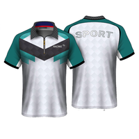 Venta al por mayor y bajo precio fabricado sublimación Cricket uniforme nuevo diseño personalizado Cricket uniforme Kit Polo camisa personalizada Cricket