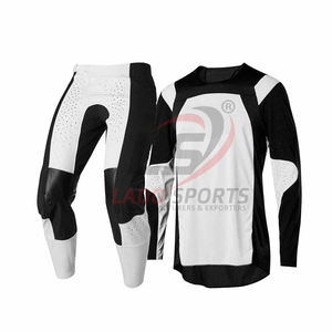 Ensemble costume de motocross de haute qualité Chemise et pantalon marque personnalisée logo de taille de couleur personnalisée - Product Image 5