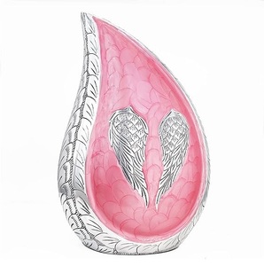 Urnas de lágrima de cremación únicas para cenizas humanas, urnas funerarias artesanales de Metal grandes para adultos para hombres y mujeres, exhibición de entierro en casa - Product Image 2