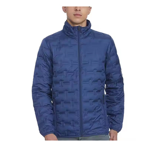 Men's Lightweight Winter Puffer Jacket - Windproof, Waterproof, Warm Quilted Down <b>Coat</b> with Hood for Outdoor Sports and <b>Travel</b> - Product Image 1