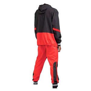 Survêtement coupe-vent en nylon zippé deux pièces de haute qualité pour hommes costume coupe-vent élégant à la mode - Product Image 2