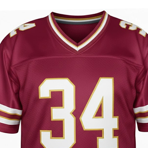 Ropa Deportiva Sublimada, Jersey de Fútbol Americano Personalizado con Nombre y Número del Equipo, para Entrenamiento - Product Image 4