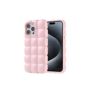 Funda de Silicona Flexible Brillante de Lujo ATA Dom Dom para iPhone 15 Pro Max, Cubierta Trasera Protectora de Silicona Suave Blanca A53 7 Plus - Product Image 2