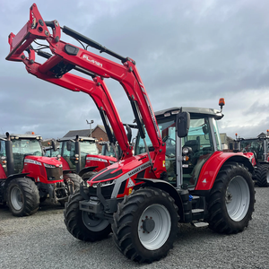 MASSEY FERGUSON 5S.145 Tracteur FL4121 Chargeur 145HP Diesel 4WD 2WD Mini Tracteur pour usage agricole Utilisé Condition YTO Moteur Boîte de vitesses - Product Image 1