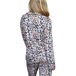 Conjunto de pijama de bambú personalizado para mujer, Conjunto de pijama para mujer, ropa de dormir con tirantes finos, conjuntos de ropa de salón exportados del proveedor de BD - Product Image 5