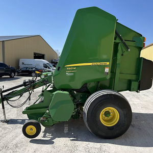 Presse à balles rondes John Deerre 2020 M 460 pour usage agricole avec moteur et composants de base - Product Image 3