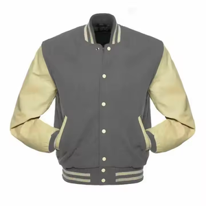 Chaquetas universitarias de satén de béisbol para hombre de últimos diseños de alta calidad, nuevas chaquetas universitarias de satén Letterman de talla grande - Product Image 1