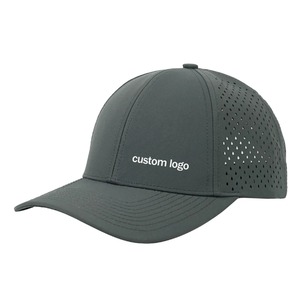 Gorras de béisbol de algodón de 6 paneles impermeables transpirables para hombres/mujeres - Product Image 4